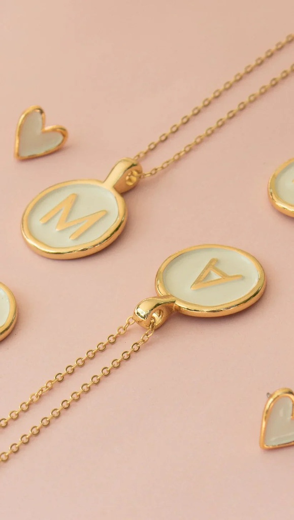 Letra Y + Aretes - 2