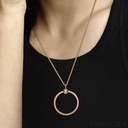 O Pendant Medium Rose - 2