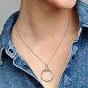 Pandora Moments Small O Pendant - 2