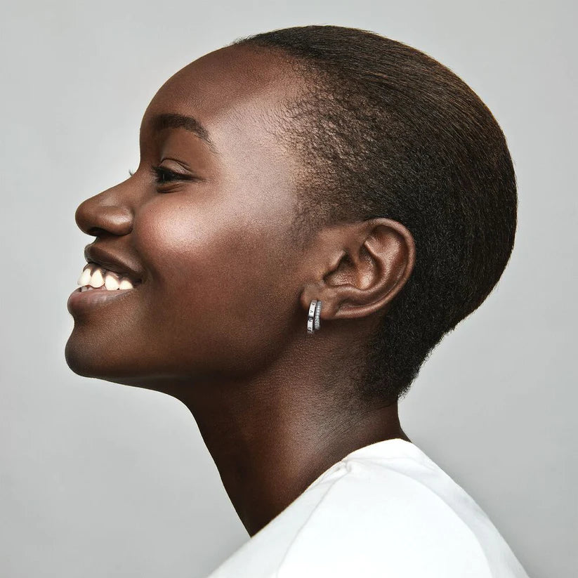 Pavé Double Hoop - 2