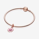 Pink Daisy Flower Dangle - 3