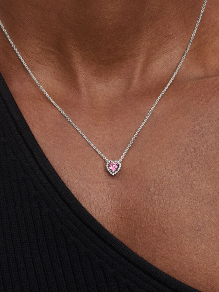 Pink Elevated Heart - 3