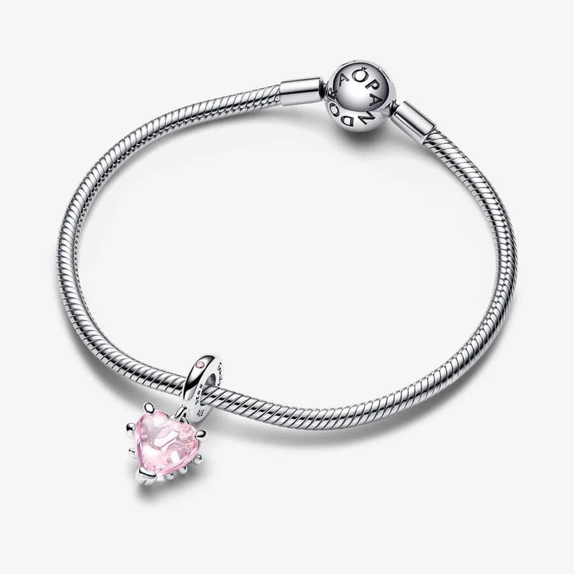Pink Family Tree & Heart Dangle - 3
