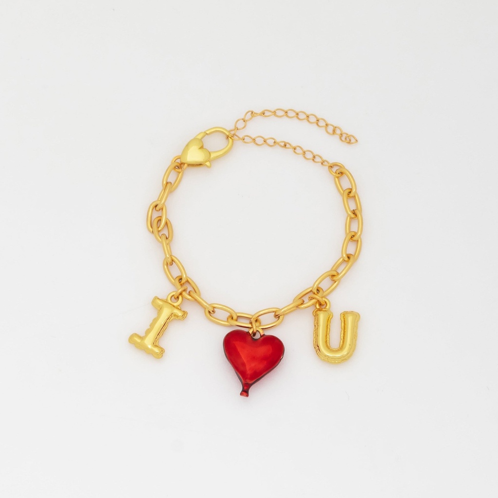 Pulsera Multicharms Letras Globo - 2