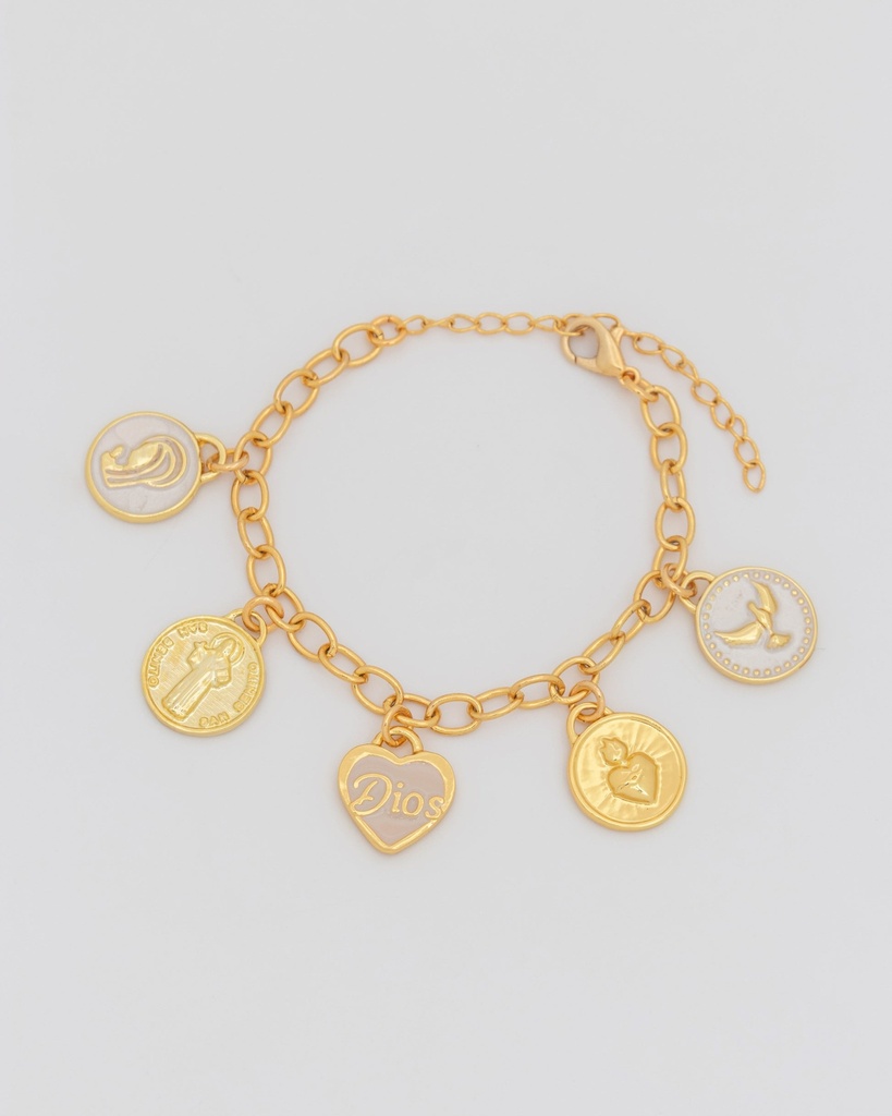 Pulsera Multicharms Religiosa - 2