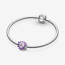 Purple Daisy Charm - 2