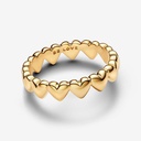 Row of Hearts Gold 52 - 2