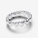 Row of Hearts Silver 50 - 2