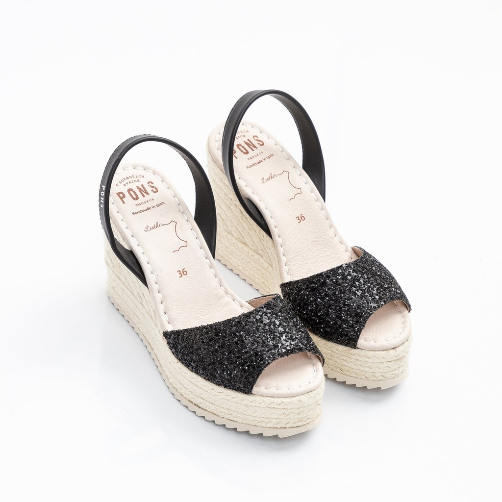 SANTA ANA GLITTER NEGRO 41 - 2