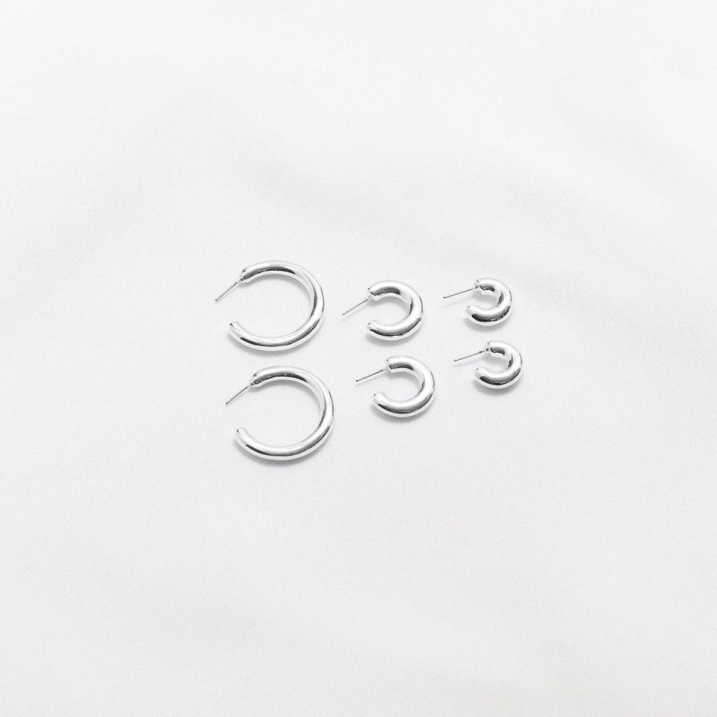 Set Argollas AVM x3 Plata - 2