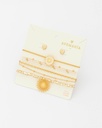 Set X4 Pulseras Destellos + Aretes - 2
