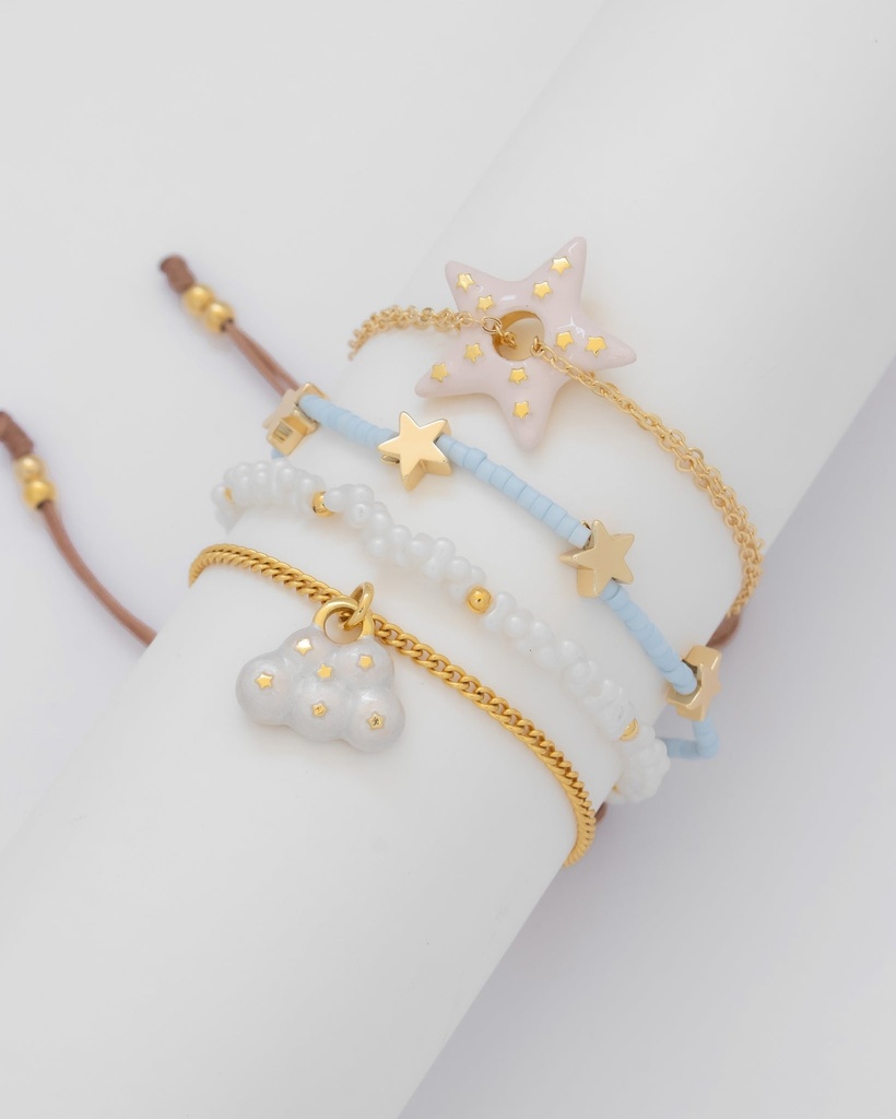 Set X4 Pulseras Estrella Nube - 2
