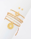 Set X4 Pulseras Lucero + Aretes - 2