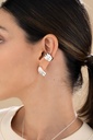 Set x2 Aretes + Earcuff Chunky Plata - 2