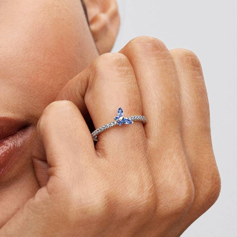 Sparkling Blue Butterfly 50 - 3