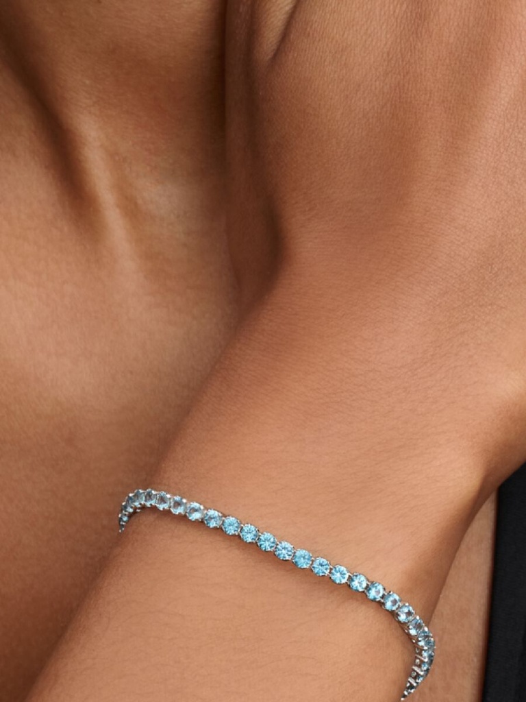 Sparkling Light Blue Tennis 20 - 2