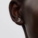 Sparkling Moon Stud - 2