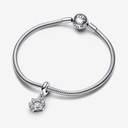 Sparkling Pet Paw Print Dangle - 3