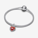Spinnable Arrow Heart Dangle - 3