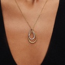 Two-Tone Double Pendant - 2