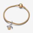 Two-tone Celestial Triple Dangle - 2