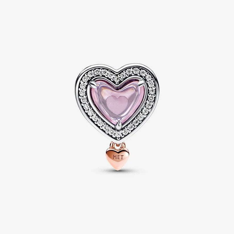 Two-tone Openwork Mom & Heart - 2
