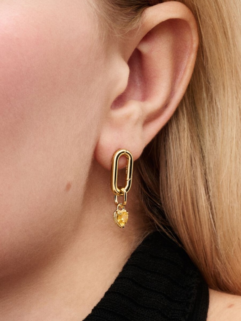 Yellow Heart Mini Dangle - 2