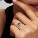 Elevated Royal Green Heart 58 - 2