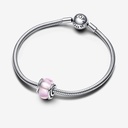 Encircled Pink Murano Glass - 3