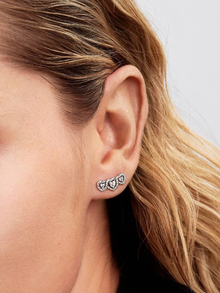Halo Heart Trilogy Stud - 2