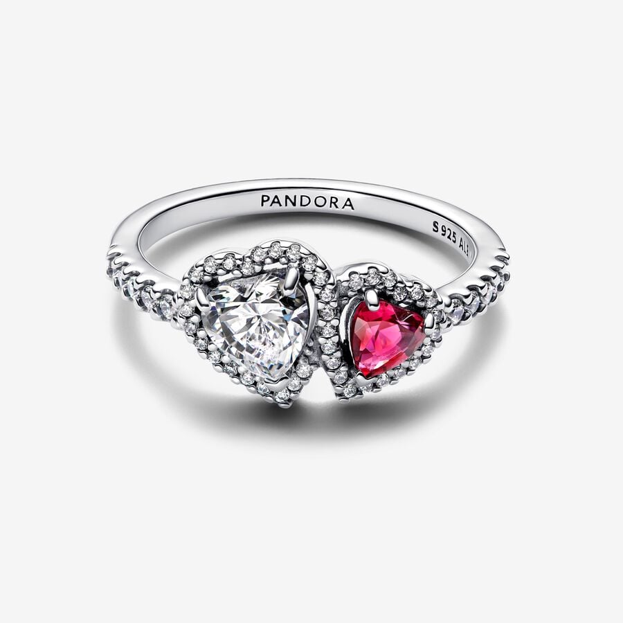 Halo Hearts Ring 54 - 2