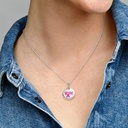 Hope Pink Ribbon Pendant - 2