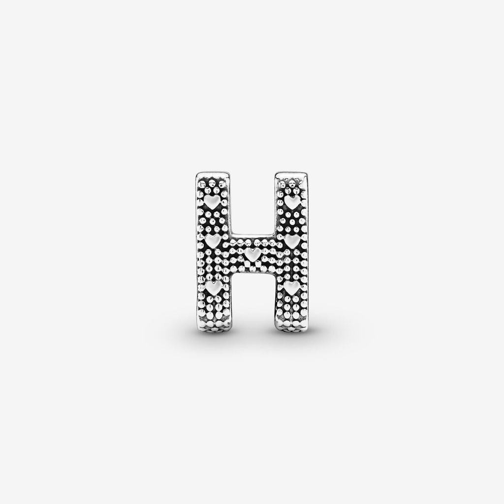 Letter H charm - 2