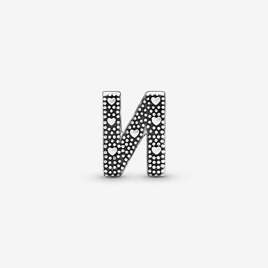 Letter N charm - 2
