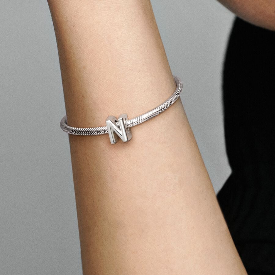 Letter N charm - 3