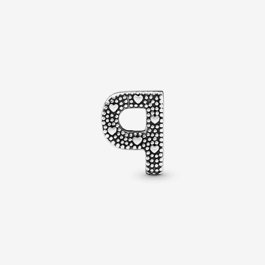 Letter P charm - 2