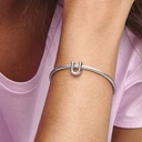 Letter U charm - 3