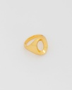 Anillo Ovalo Oro Talla 7 - 2
