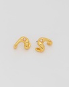 Aretes Amorfos Perla - 2