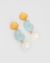 Aretes Caracol Perla - 2