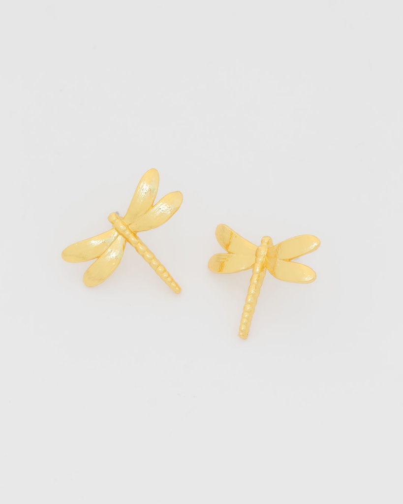 Aretes Libelula Oro - 2