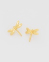 Aretes Libelula Oro - 2