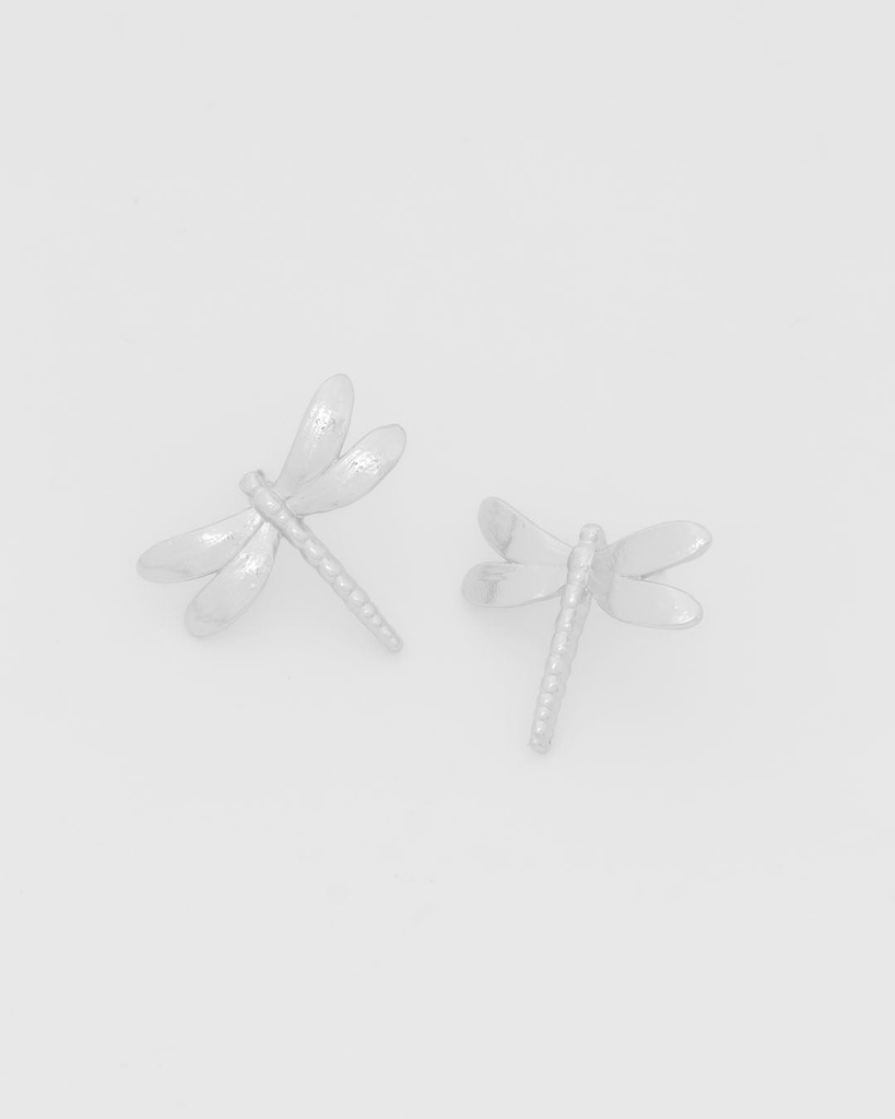 Aretes Libelula Plata - 2