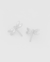Aretes Libelula Plata - 2