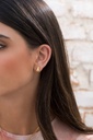 Aretes Mini Gota Dorado - 2