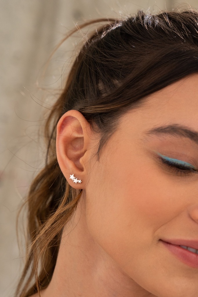 Aretes Multiestrella Mini - 2