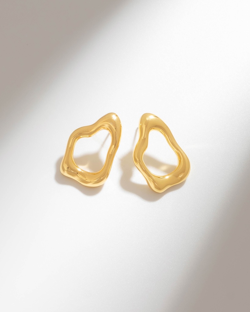 Aretes Silueta Amorfa - 2