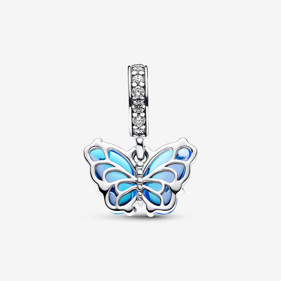 Blue Murano Glass Butterfly - 2