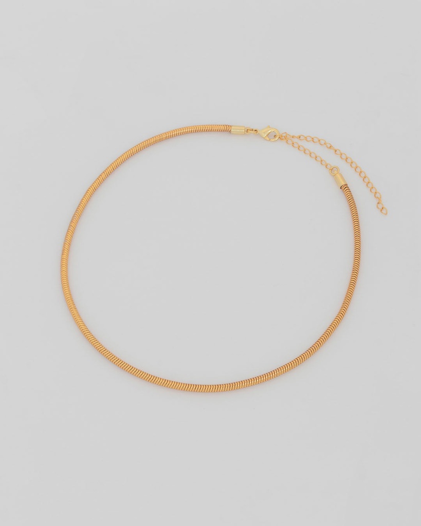 Collar Cadena Snake Oro - 2