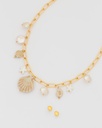 Collar Multicharms Caracoles + Aretes - 2